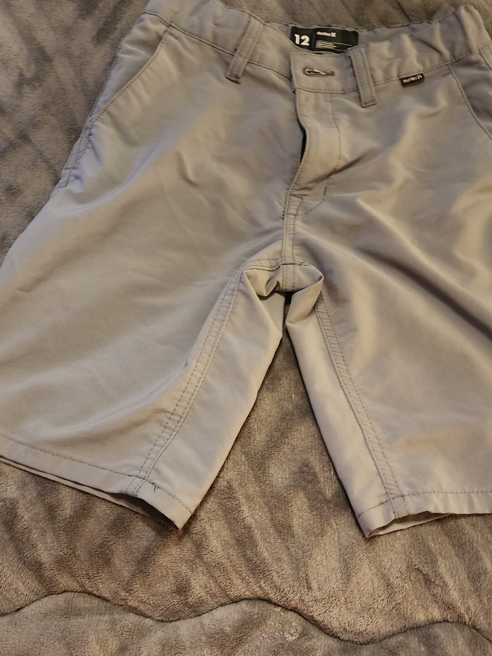 Hurley Boys Light Gray Performance Shorts